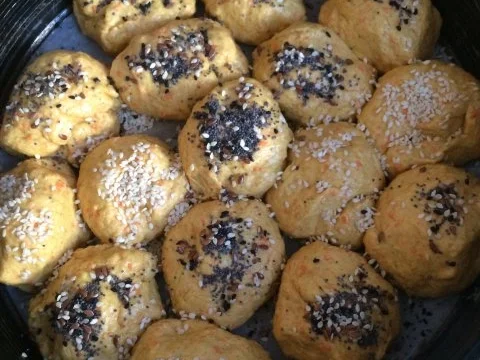 Möhren - Dinkel Brötchen - Rezept - Bild Nr. 6
