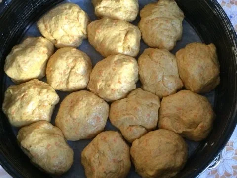 Möhren - Dinkel Brötchen - Rezept - Bild Nr. 5