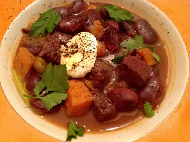 Scharfe Bohnensuppe - Rezept - Bild Nr. 2