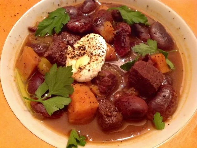 Scharfe Bohnensuppe - Rezept - Bild Nr. 10