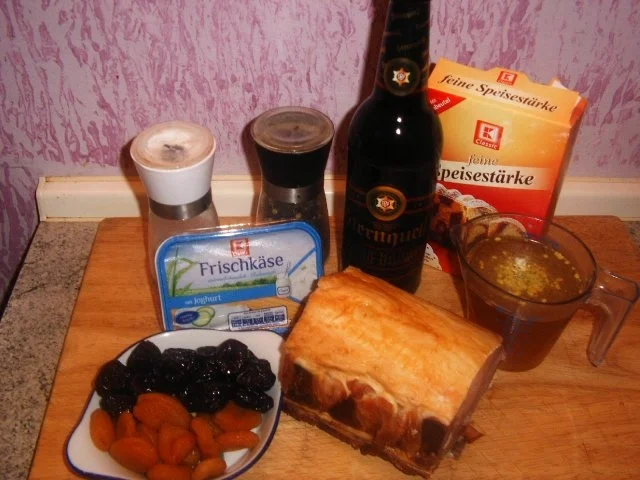 Kasseler mit Pflaumen-Aprikosensoße - Rezept - Bild Nr. 2