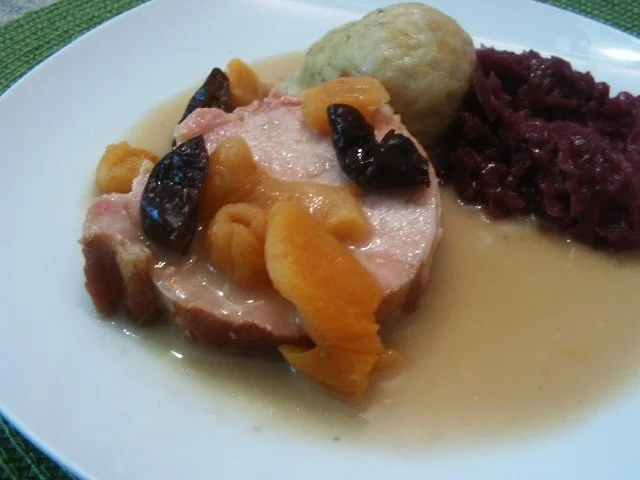 Kasseler mit Pflaumen-Aprikosensoße - Rezept - Bild Nr. 10