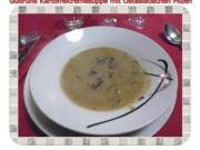 Suppe: Kartoffelcremesuppe mit Ostasiatischen Pilzen - Rezept