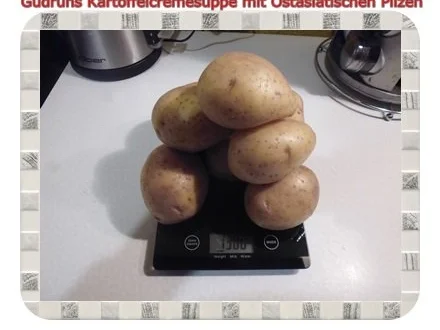 Suppe: Kartoffelcremesuppe mit Ostasiatischen Pilzen - Rezept - Bild Nr. 2