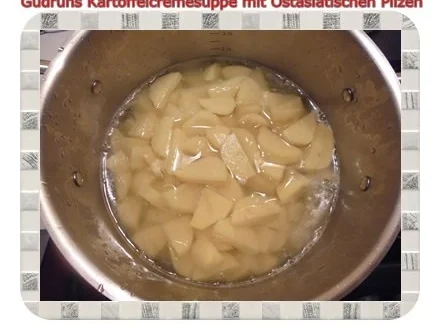 Suppe: Kartoffelcremesuppe mit Ostasiatischen Pilzen - Rezept - Bild Nr. 4