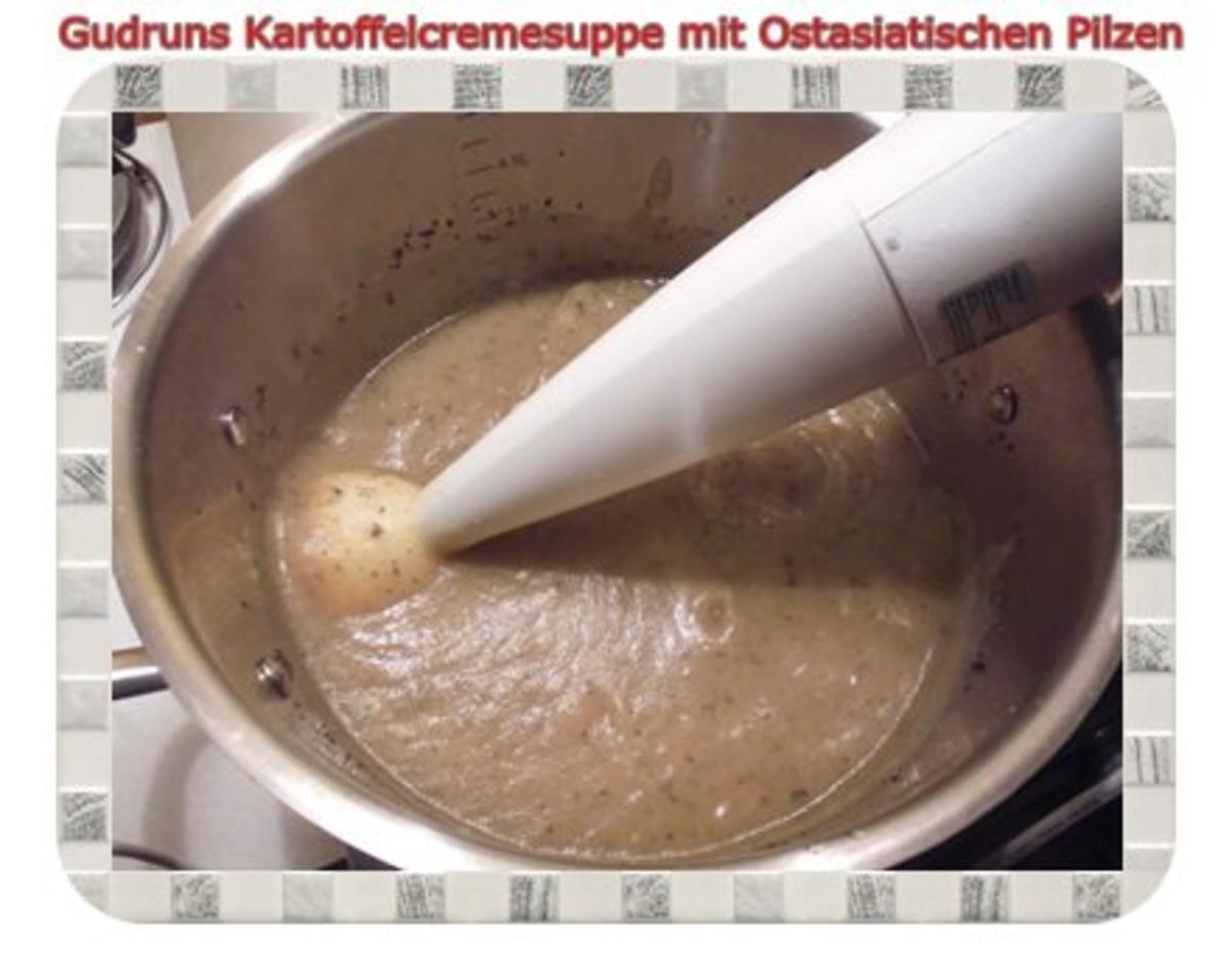 Suppe: Kartoffelcremesuppe mit Ostasiatischen Pilzen - Rezept - Bild Nr. 7