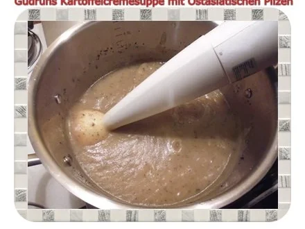 Suppe: Kartoffelcremesuppe mit Ostasiatischen Pilzen - Rezept - Bild Nr. 7