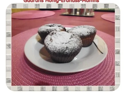 Muffins: Honig-Erdnuss-Muffins - Rezept