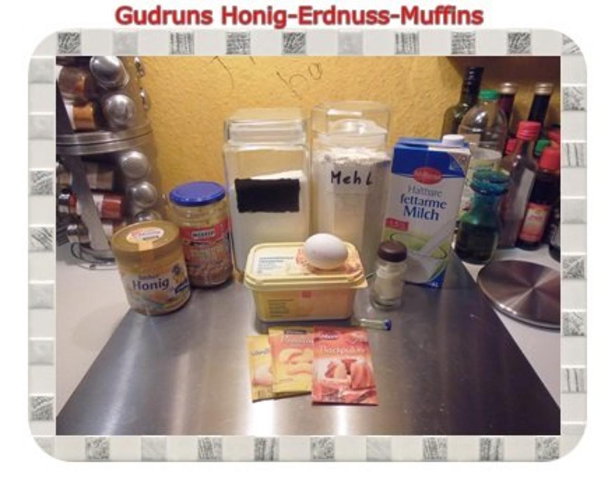 Muffins: Honig-Erdnuss-Muffins - Rezept - Bild Nr. 2
