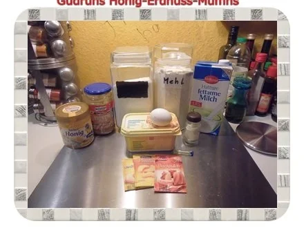 Muffins: Honig-Erdnuss-Muffins - Rezept - Bild Nr. 2