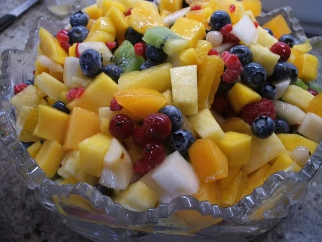 Rezept: Dessert: Obstsalat Bild Nr. 2 Dessert: Obstsalat - Rezept - Bild Nr. 2