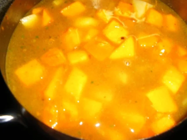 Kürbis-Kartoffel-Eintopf - Rezept - Bild Nr. 9