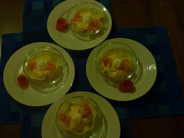 Tulipane mit Kakicrème - Rezept - Bild Nr. 8