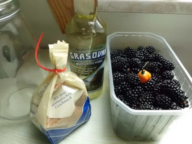 Liköre: Brombeerlikör mit Chili "Spice" - Rezept - Bild Nr. 3