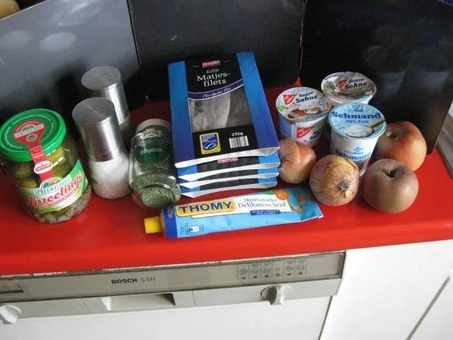 Rezept: Matjes Hausfrauenart Matjes Hausfrauenart - Rezept