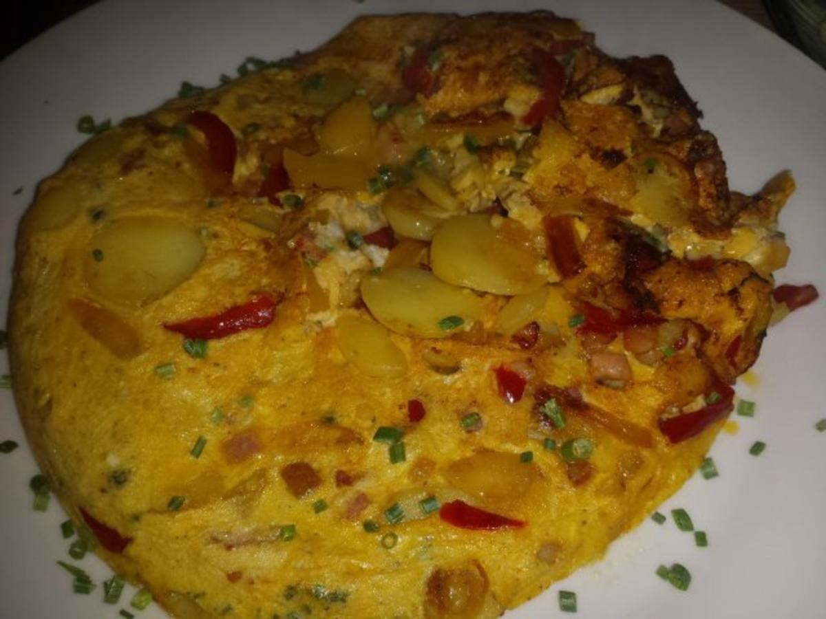 Kartoffel-Eier-Omelett - Rezept