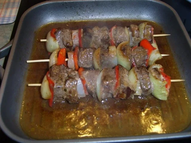 Hirsch Schaschlik "Zapfengrund" - Rezept - Bild Nr. 4