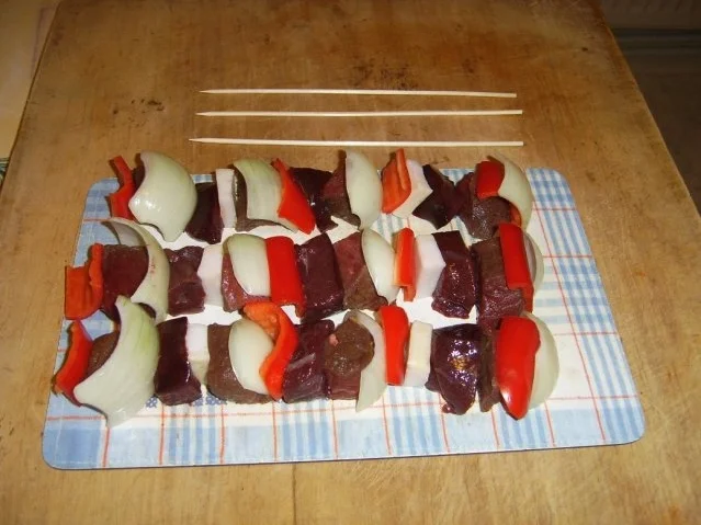 Hirsch Schaschlik "Zapfengrund" - Rezept - Bild Nr. 2