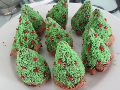 Schokoweihnachtsbäume - Rezept - Bild Nr. 4