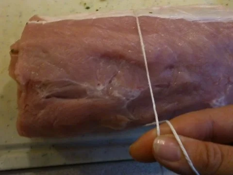 Zarter Schweinerollbraten vom Grill oder Ofen - Rezept - Bild Nr. 5