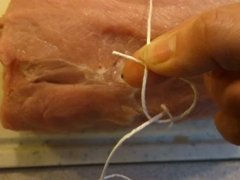 Zarter Schweinerollbraten vom Grill oder Ofen - Rezept - Bild Nr. 6