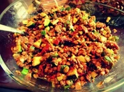 Zucchini-Linsen-Salat - Rezept