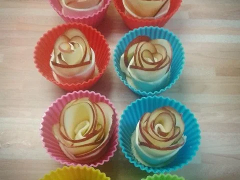 Rezept: Apfelrosen Apfelrosen - Rezept