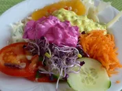 Salat : Bunter Salat-Teller....der Nächste - Rezept