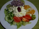 Salat : Bunter Salat-Teller - Rezept