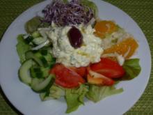 Salat : Bunter Salat-Teller - Rezept
