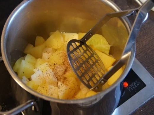 Schlemmerfilet mit Rosenkohl-Wirsing Gemüse und Sellerie-Kartoffelstampf - Rezept - Bild Nr. 11