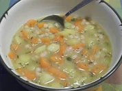 Weiße Bohnen - Suppe - Rezept