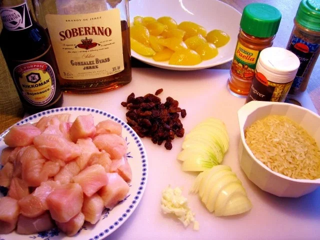 Rezept: Reispfanne mit Putenbrust und Aprikosen Bild Nr. 3 Reispfanne mit Putenbrust und Aprikosen - Rezept - Bild Nr. 3