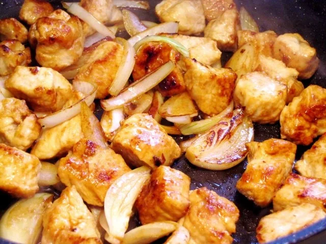 Rezept: Reispfanne mit Putenbrust und Aprikosen Bild Nr. 4 Reispfanne mit Putenbrust und Aprikosen - Rezept - Bild Nr. 4