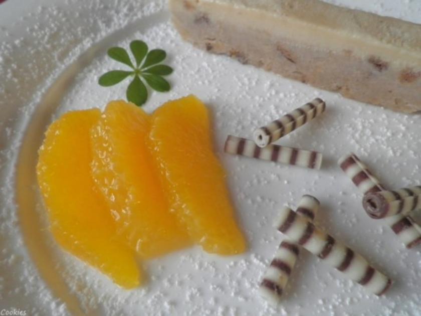 Lebkuchen Parfait und Gewürz - Orangen ... - Rezept - kochbar.de