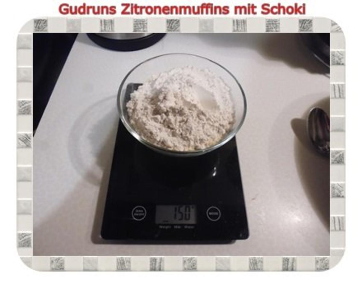 Muffins: Zitronenmuffins mit Schoki - Rezept - Bild Nr. 3