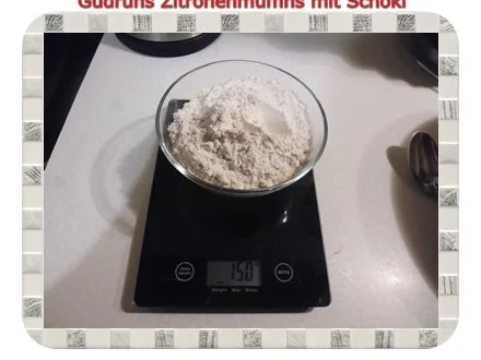 Muffins: Zitronenmuffins mit Schoki - Rezept - Bild Nr. 3