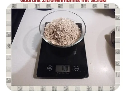 Muffins: Zitronenmuffins mit Schoki - Rezept - Bild Nr. 4