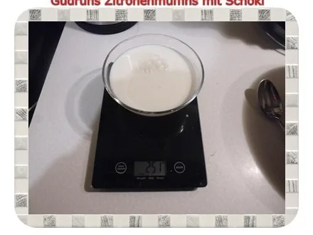 Muffins: Zitronenmuffins mit Schoki - Rezept - Bild Nr. 6