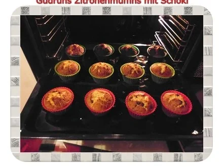 Muffins: Zitronenmuffins mit Schoki - Rezept - Bild Nr. 14