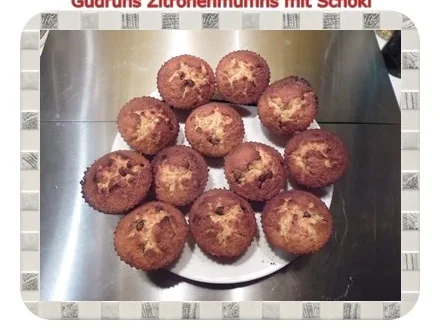 Muffins: Zitronenmuffins mit Schoki - Rezept - Bild Nr. 17