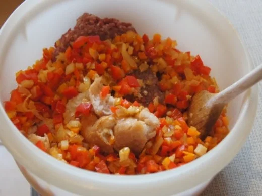 Rezept: Paprikabuletten à la Papa Bild Nr. 5 Paprikabuletten à la Papa - Rezept - Bild Nr. 5