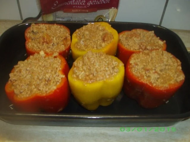 Gefüllte Paprika - Rezept - Bild Nr. 4