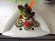 Spinatroulade - Rezept