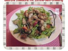 Salat: Insalatina mit Zitrone-Senf-Dressing - Rezept