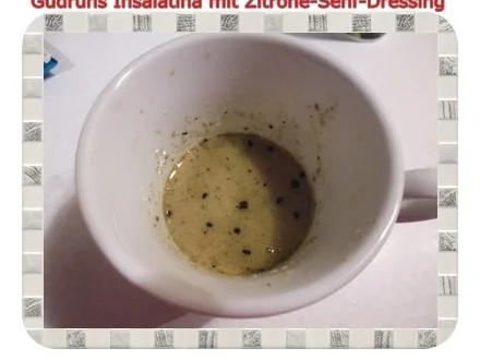 Salat: Insalatina mit Zitrone-Senf-Dressing - Rezept - Bild Nr. 5