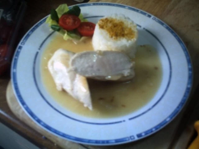 Zartes Hähnchenbrust in Weissweinsoße - Rezept - Bild Nr. 4