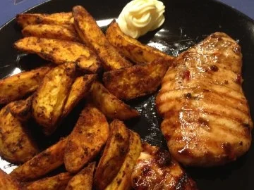 Rezept: Gegrillte Sweet-Chili Hähnchenbrust Gegrillte Sweet-Chili Hähnchenbrust - Rezept