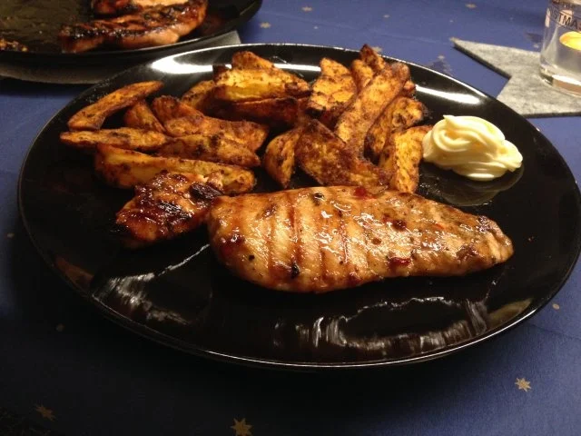 Rezept: Gegrillte Sweet-Chili Hähnchenbrust Bild Nr. 2 Gegrillte Sweet-Chili Hähnchenbrust - Rezept - Bild Nr. 2