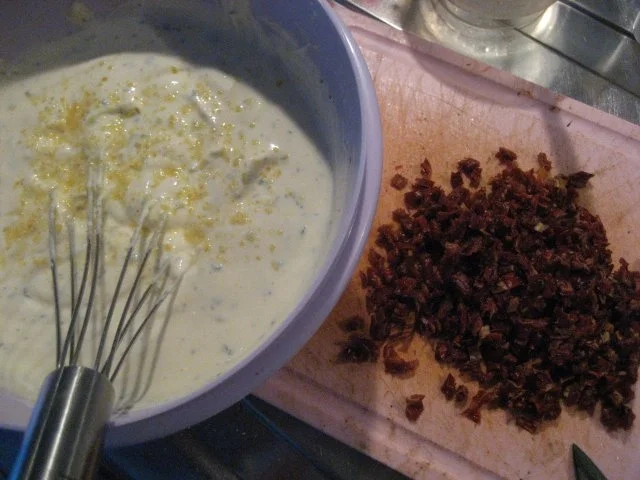 Rezept: Käseküchlein Capri-Style Bild Nr. 4 Käseküchlein Capri-Style - Rezept - Bild Nr. 4